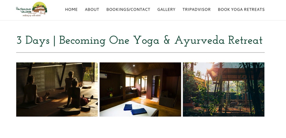 Reality Yoga & Ayurveda Retreat｜インド・ケララ州