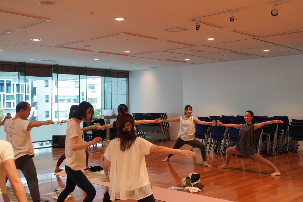 DSC09513 1 「ビールヨガ」イベントへ！MIKU先生突撃取材レポート！