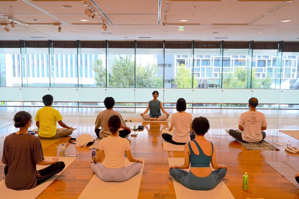 yoga event5 「ビールヨガ」イベントへ!MIKU先生突撃取材レポート!