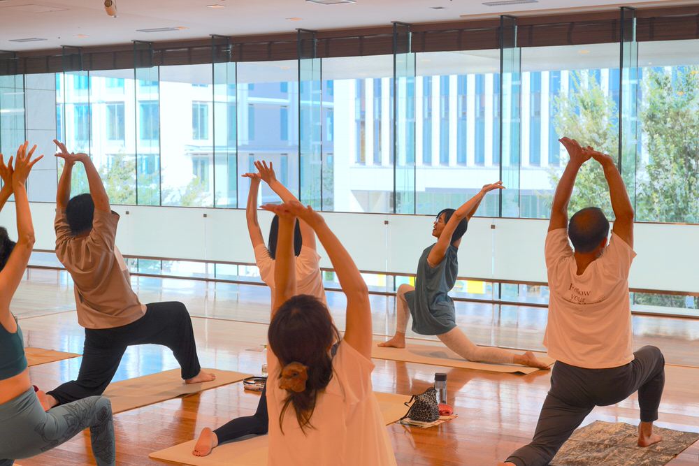 yoga event6 「ビールヨガ」イベントへ!MIKU先生突撃取材レポート!