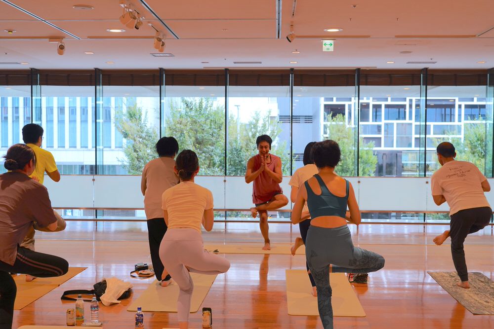 yoga event9 「ビールヨガ」イベントへ!MIKU先生突撃取材レポート!